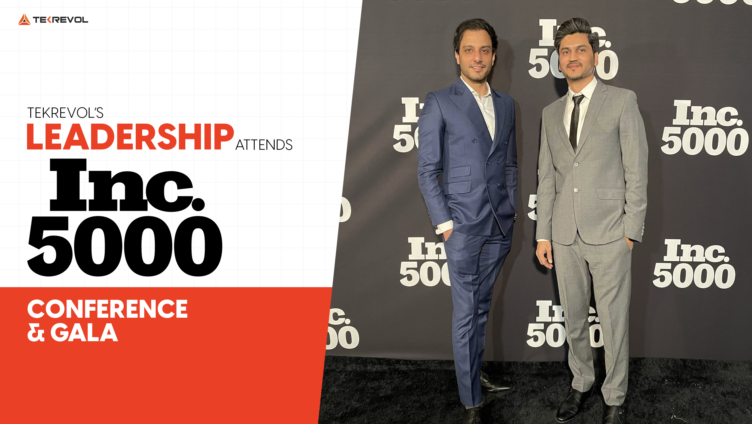 TekRevol’s Leadership Attends Inc. 5000 Conference & Gala in Phoenix, Arizona