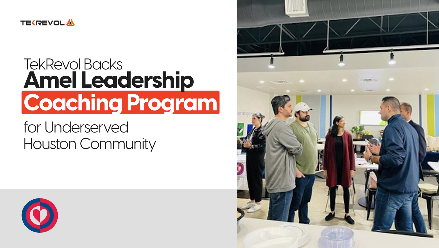TekRevol Supports Amel Leadership Coaching for Houston Community
