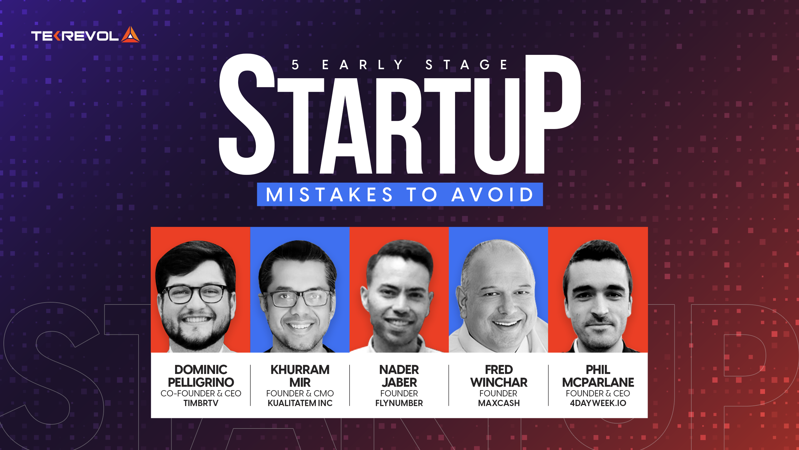 5 Early Stage Startup Mistakes to Avoid