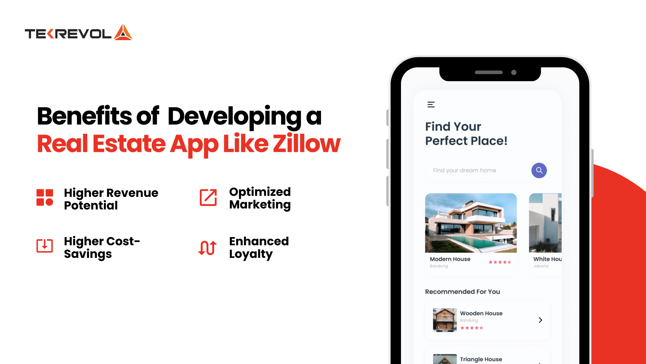 How Can TekRevol Help You Create a Winning Real Estate Mobile App?
