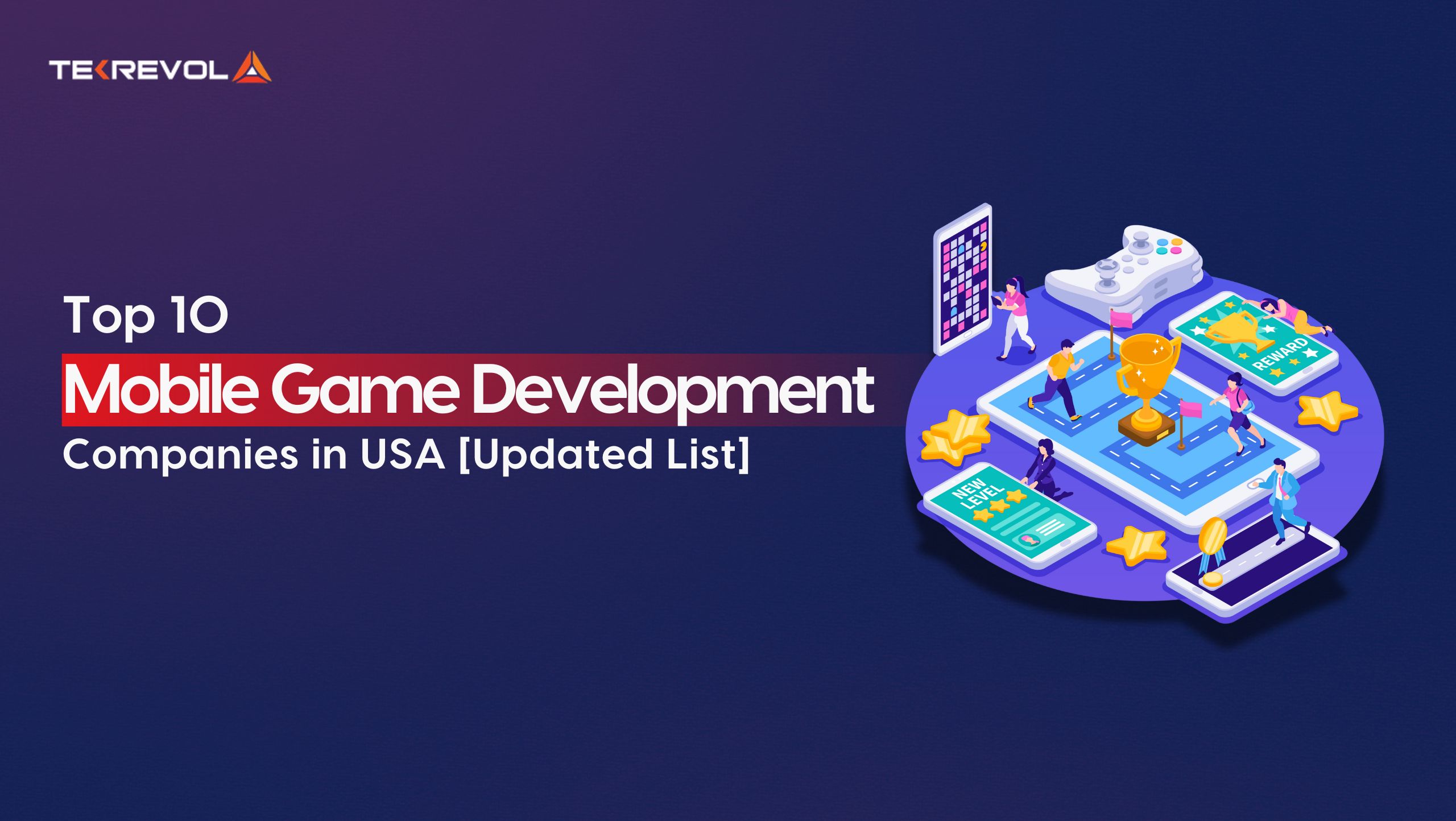 Top Mobile Game Development Companies in USA [2026 List]