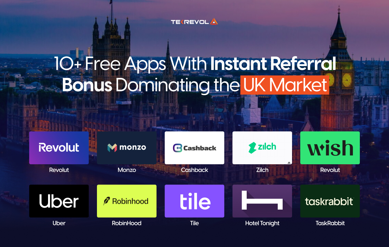 Free Apps With Instant Referral Bonus