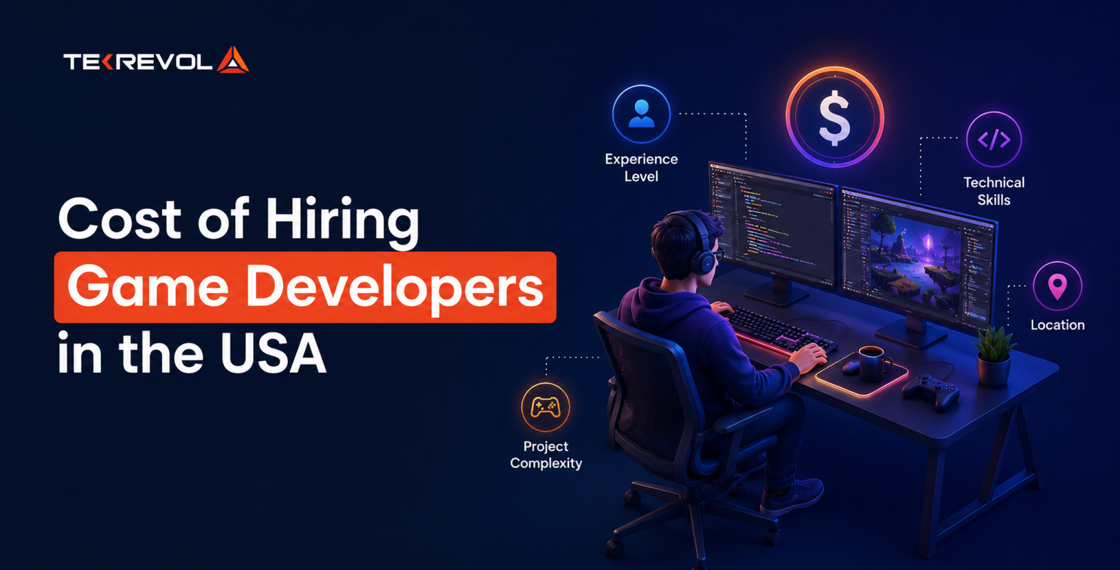 Cost of Hiring Game Developers in the USA: 2026 Rates
