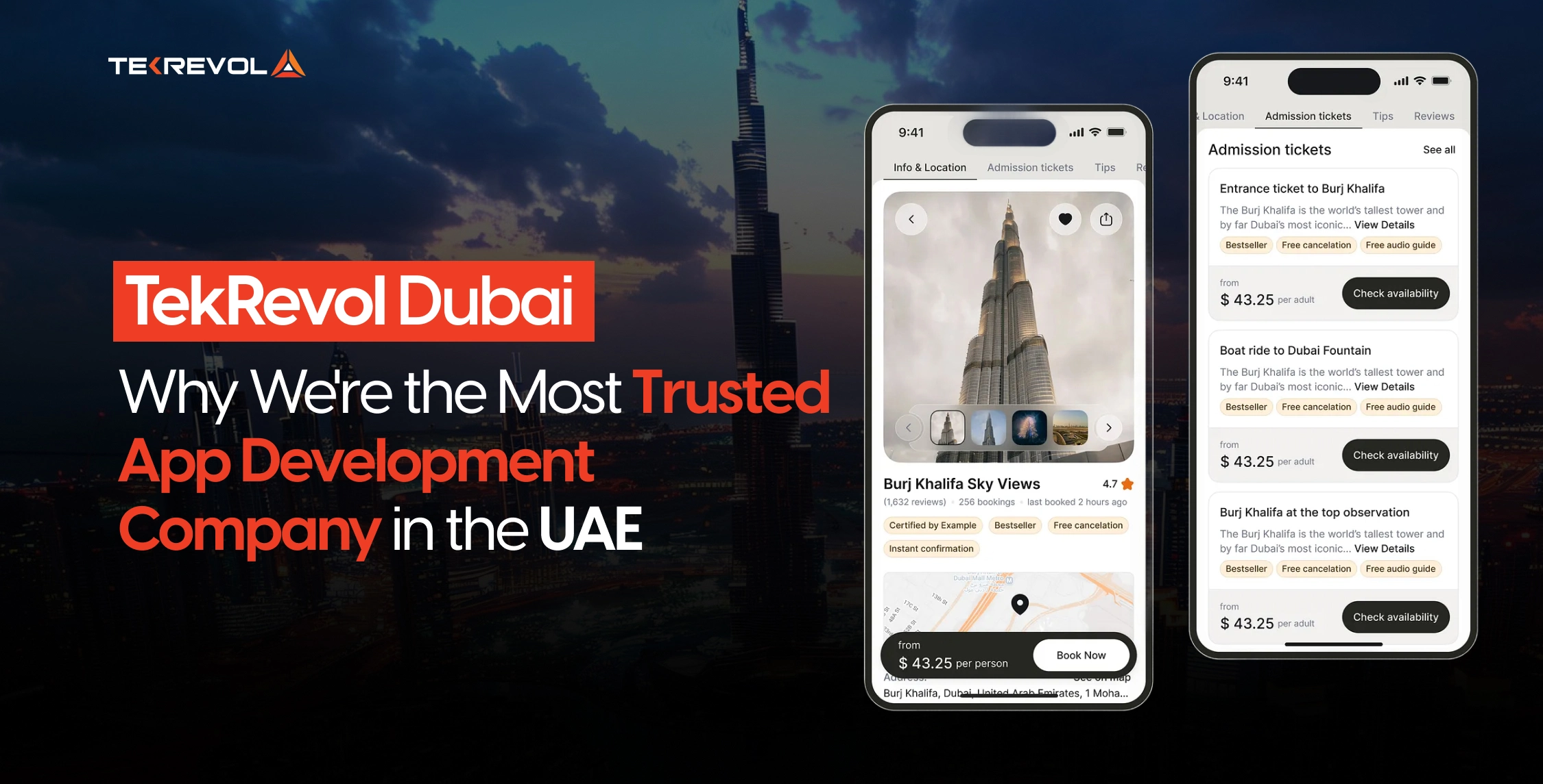 TekRevol Dubai: Why We’re the Most Trusted App Development Company in the UAE