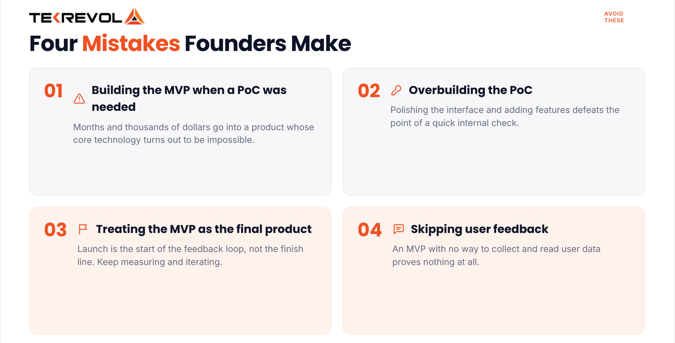 Common Mistakes Startups Make with PoC vs MVP Software Development