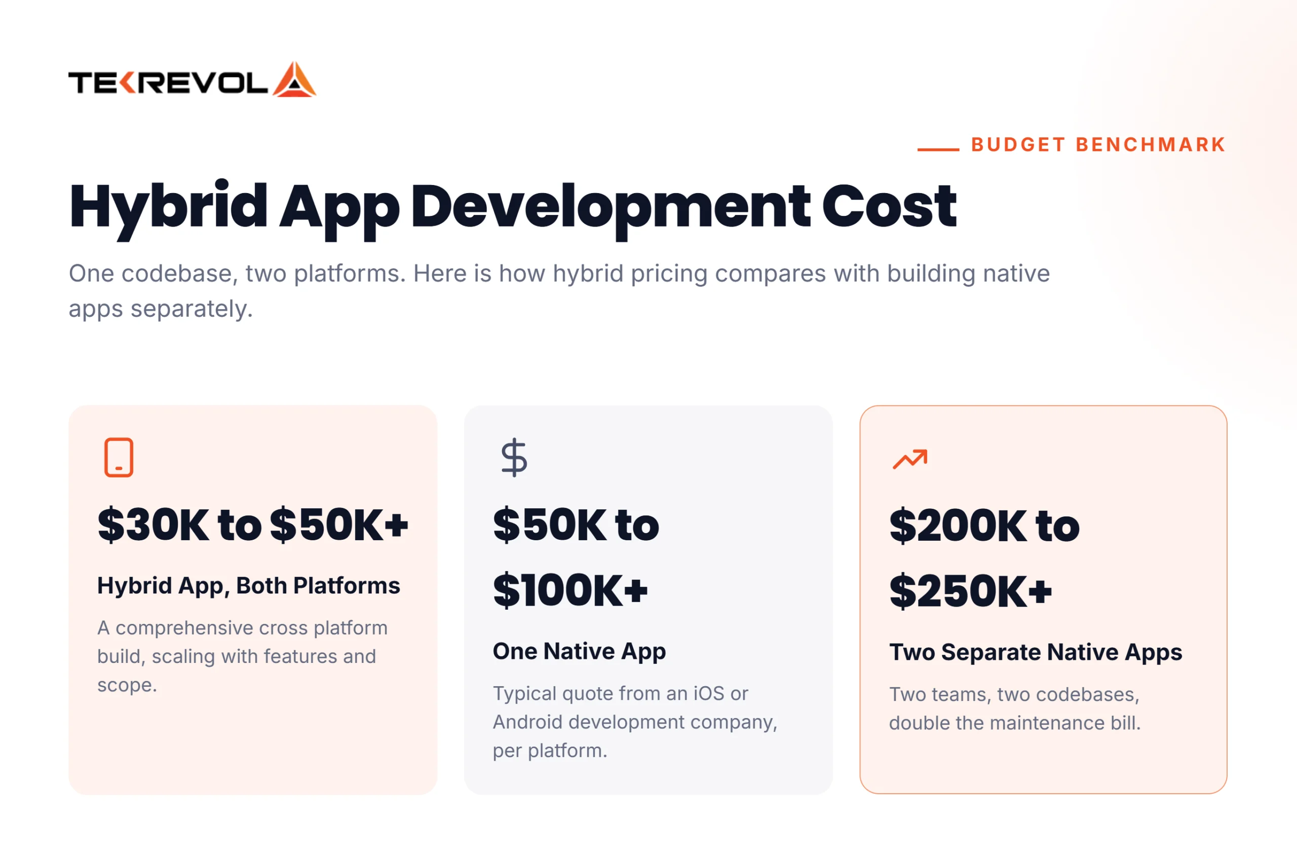 Hybrid App Development Cost