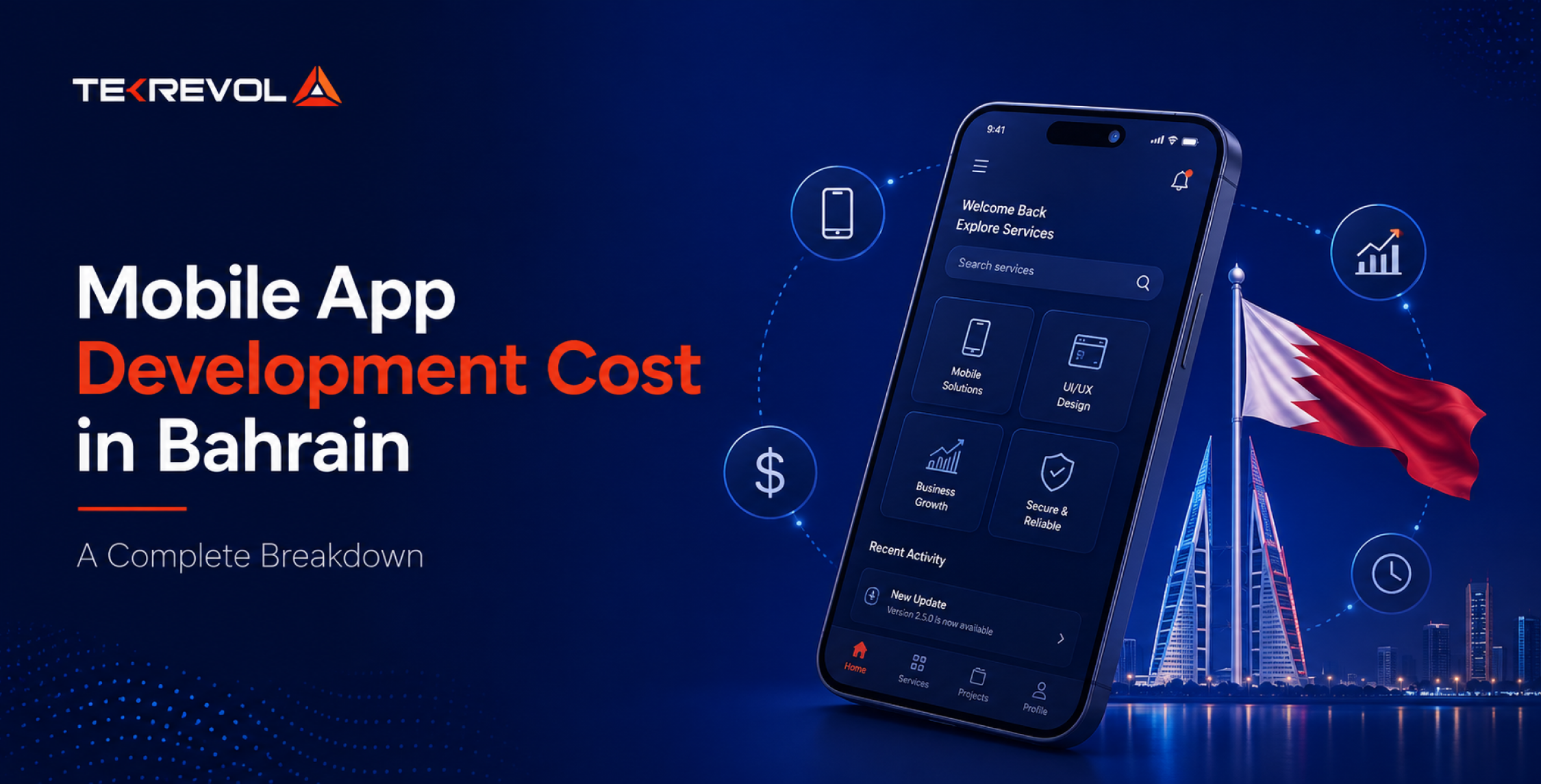 Mobile App Development Cost in Bahrain | 2026 Pricing Guide