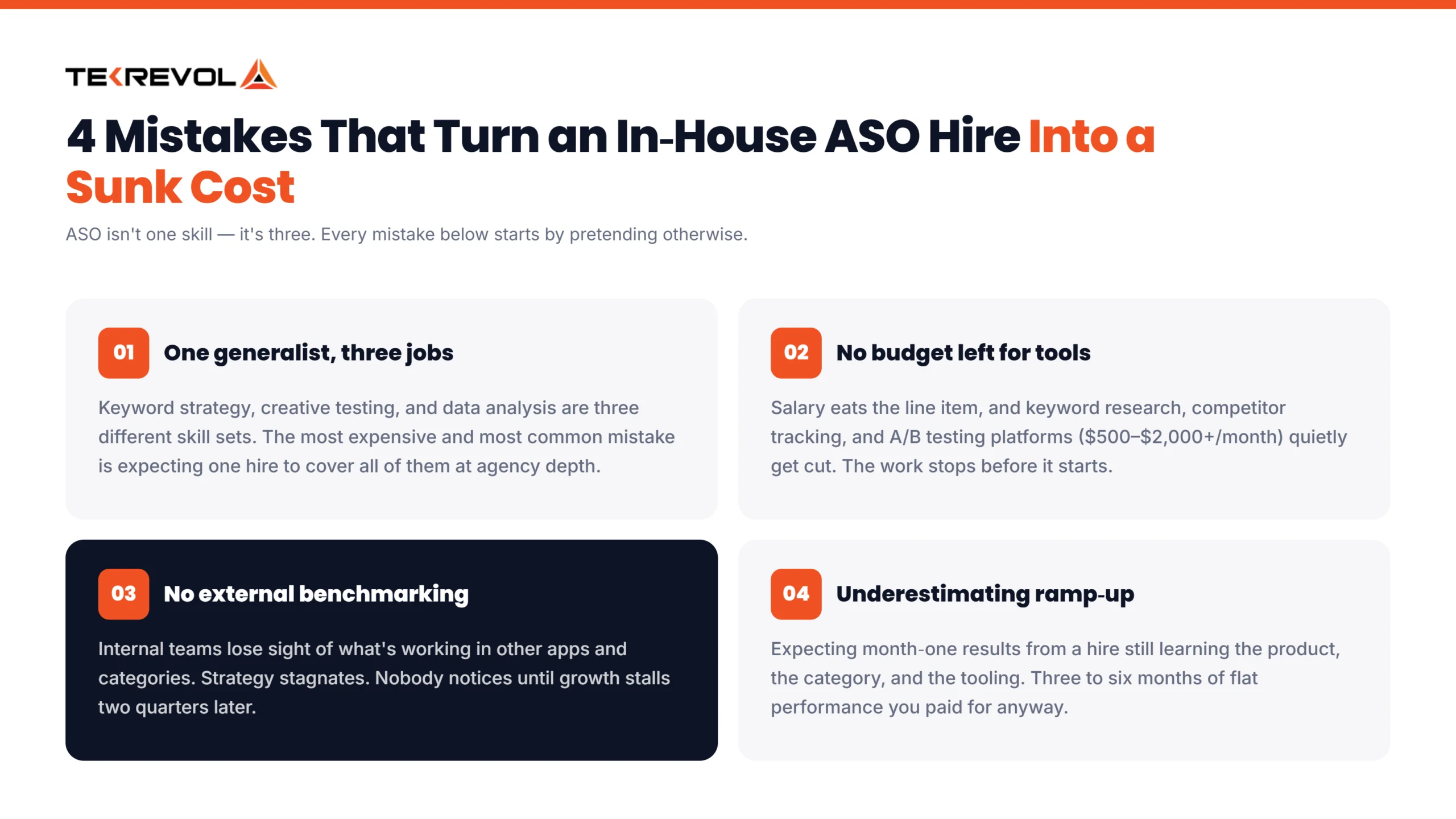 Mistakes Companies Make When Building an In-House ASO Team