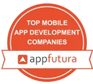 AppFutura Top Mobile App Development Company award awarded to TekRevol