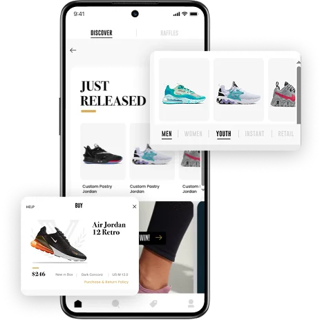Vici — Sneaker Marketplace  App by Tekrevol