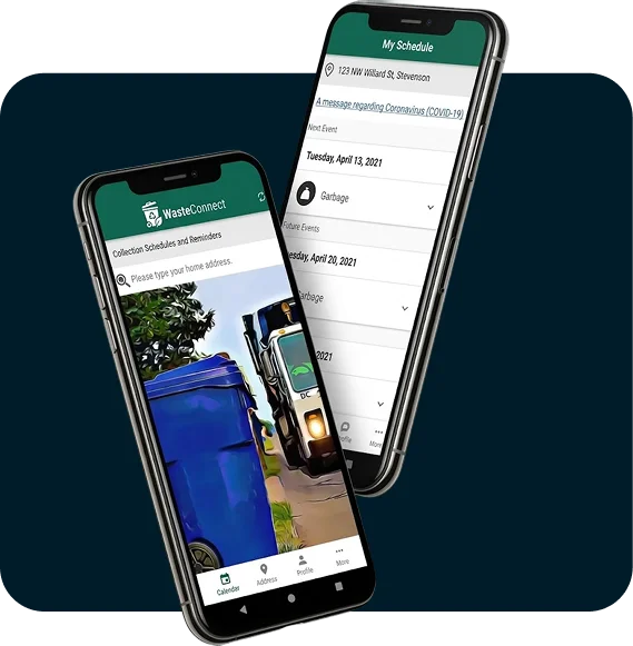 Waste Connections mobile app built by TekRevol Houston