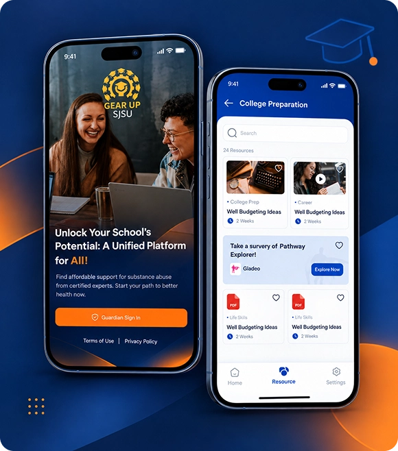 San Jose Gear Up learning app by TekRevol